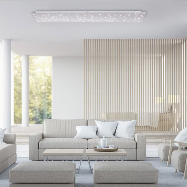 Paul Neuhaus modern mennyezeti lámpa sparkle acél pln14672-55