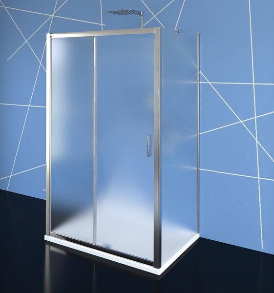 Polysan Polysan, EASY zuhany sarok, három fal 1100x800mm, bal/jobb változat, téglaüveg, EL1138EL3238EL3238