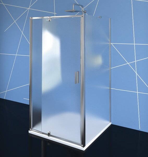 Polysan EASY, 3 falas zuhanykabin 800-900x700mm, forgóajtós bal/jobb változat, Téglaüveg, EL1638EL3138EL3138