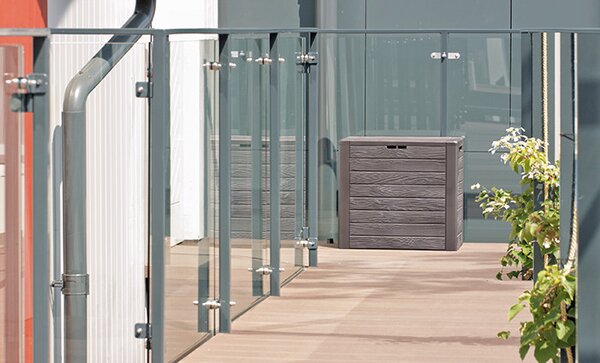 Woodebox Kerti Tárolóláda Umbra 585 Műanyag