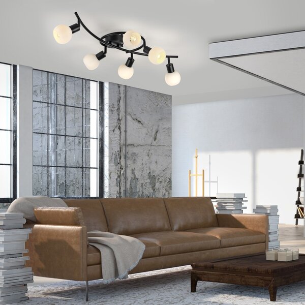 Paul Neuhaus modern spot lámpa loki fekete pln12155-18