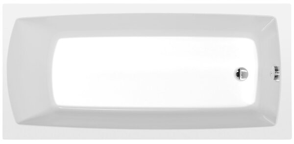 Polysan, LILY téglalap alakú kád 150x70x39cm, fehér, 72273