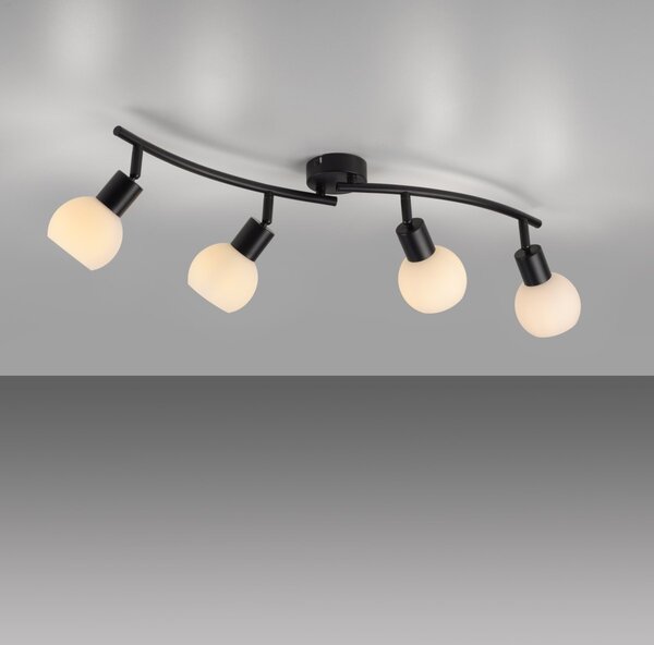 Paul Neuhaus modern spot lámpa loki fekete pln12154-18