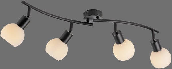 Paul Neuhaus modern spot lámpa loki fekete pln12154-18