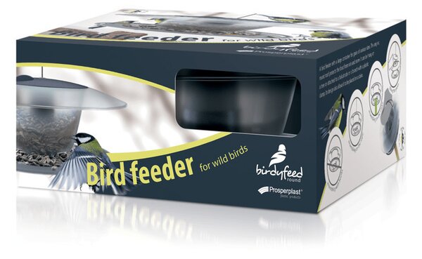 Birdyfeed Round Antracit Madáretető 294