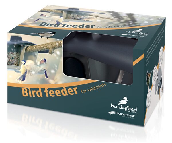 Birdyfeed Double Antracit Madáretető 280