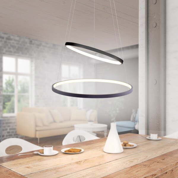 Paul Neuhaus modern függeszték circle antracit pln11525-13