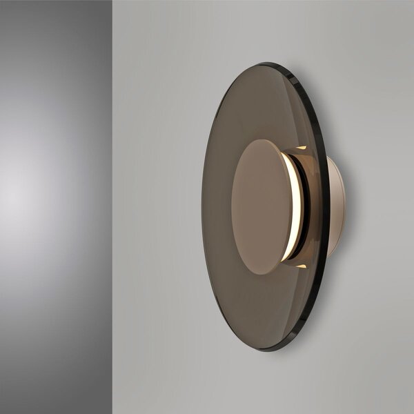 Paul Neuhaus modern fali lámpa pure moon barna pln9594-97