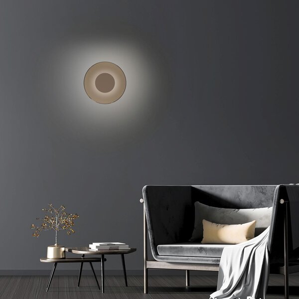 Paul Neuhaus modern fali lámpa pure moon barna pln9594-97