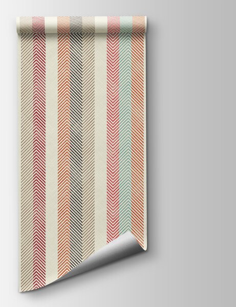 Fotótapéta Színes cikcakkos mintás design háttér, Designer fali fotótapéta, Népszerű fotótapéta, u96798 - Tapeko.hu