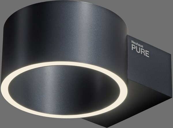 Paul Neuhaus modern fali lámpa pure clipse szürke pln8561-15
