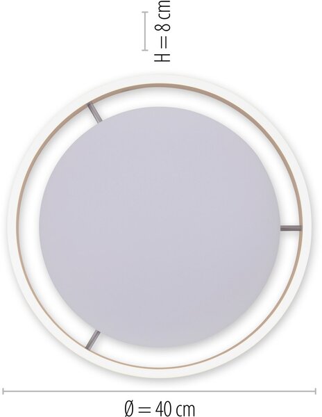 Paul Neuhaus modern mennyezeti lámpa q-vito barna pln8414-60