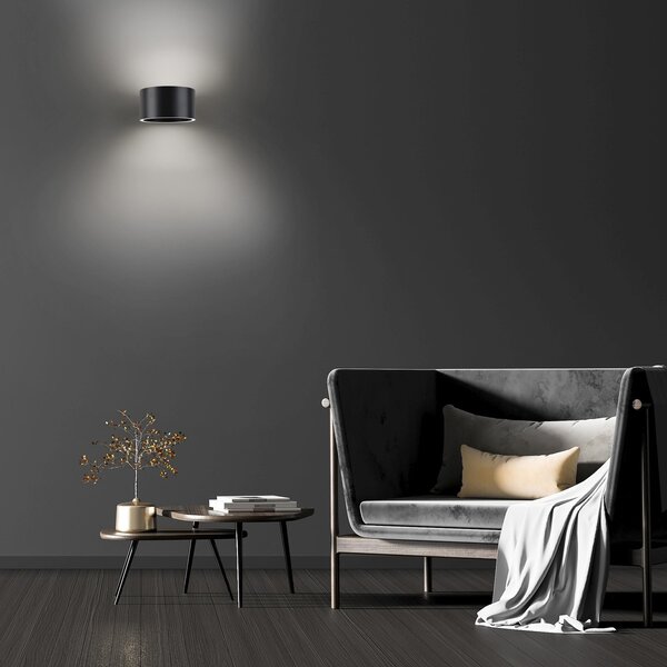 Paul Neuhaus modern fali lámpa pure clipse szürke pln8561-15