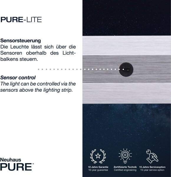 Paul Neuhaus modern függeszték pure-lite antracit pln8375-13
