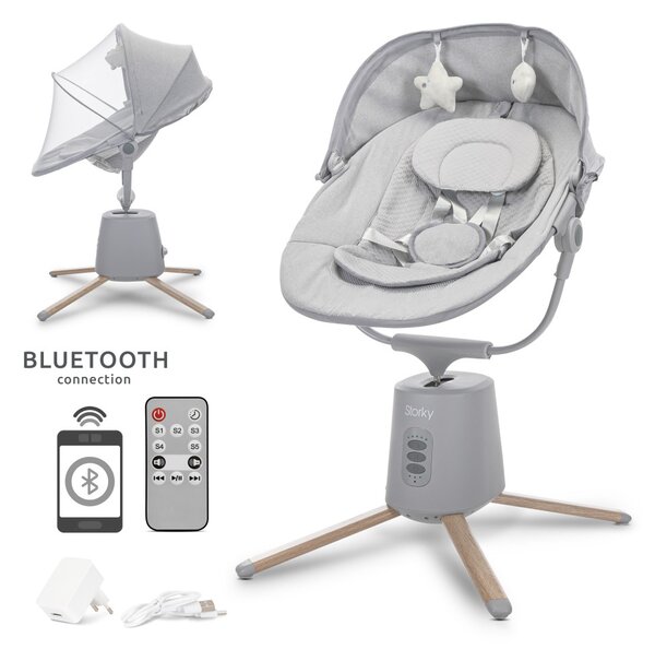 Lorelli Storky elektromos hinta - Grey