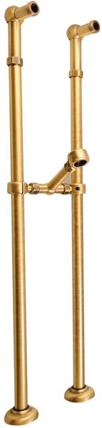 Reitano Rubinetteria Reitano Rubinetteria, ANTEA kádcsaptelep beépítési csatlakozó (pár), bronz, 9846