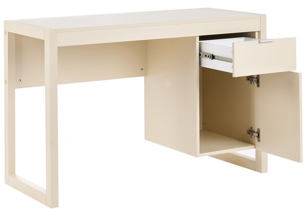 Íróasztal JOHNSON Világosbézs 112 cm 50 cm