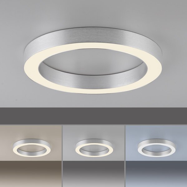 Paul Neuhaus modern mennyezeti lámpa pure lines round acél pln6310-95