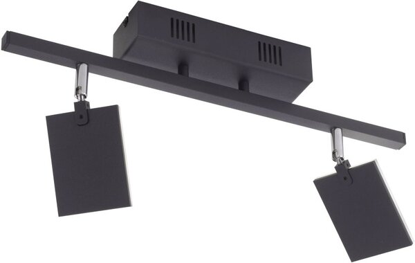 Paul Neuhaus modern spot lámpa pure-mira fekete pln6354-18