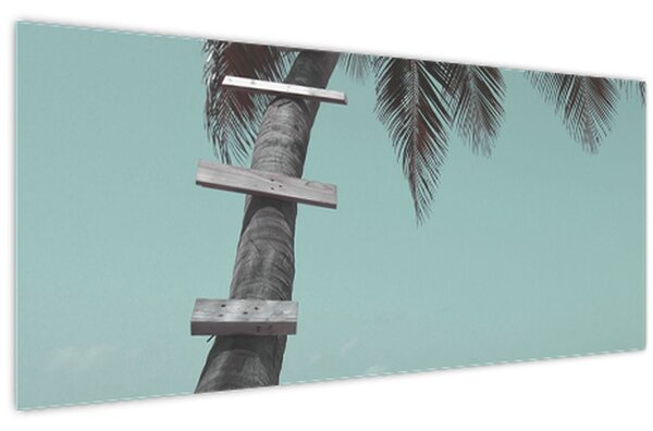 Kép - Palma a Karib-tengeren (120x50 cm)