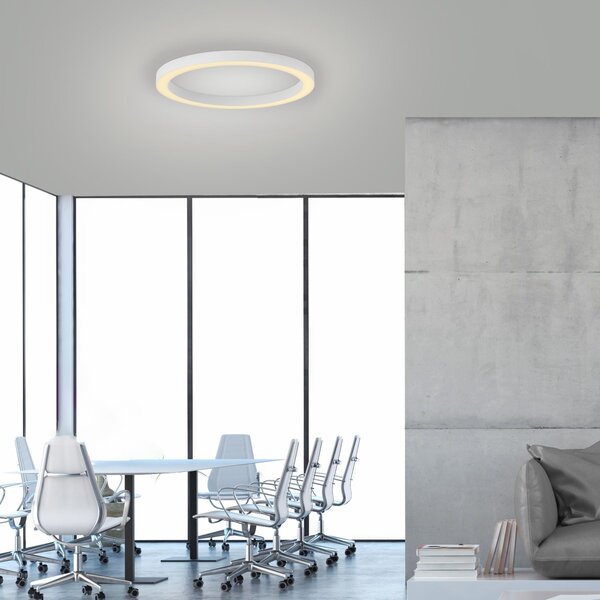 Paul Neuhaus modern mennyezeti lámpa pure lines round fehér pln6309-16