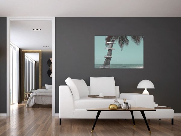 Kép - Palma a Karib-tengeren (90x60 cm)