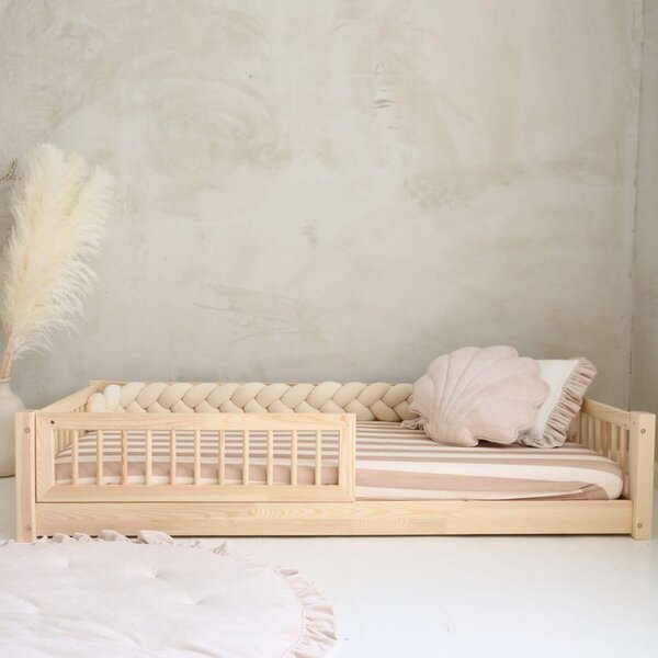 Luloo Basic Dream Natúr Montessori Gyerekágy (80x160 cm)