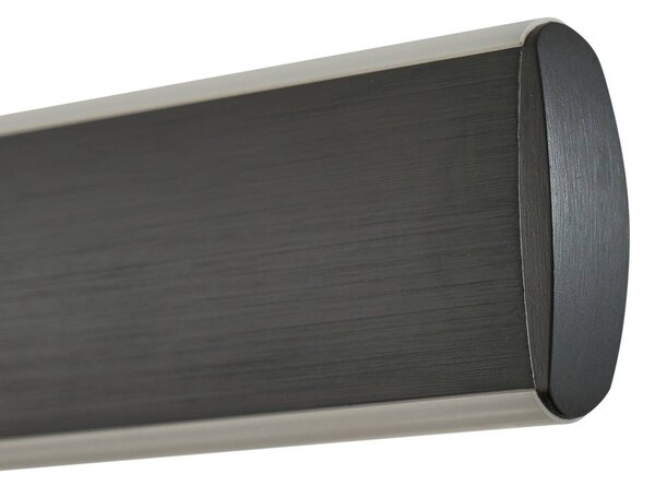 Lucande LED lógó lámpa Arvon, fekete, 117 cm, dimmelhető, CCT, dimmelhető, Fekete, Nappali / Étkező, fém, Modern