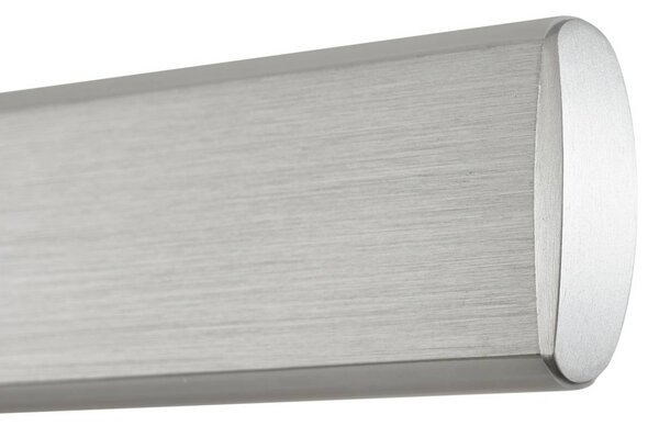 Lucande LED lógó lámpa Arvon, alumínium színű, 117 cm, dimmelhető, CCT, dimmelhető, Alu / szürke / cink, Nappali / Étkező, fém, Modern