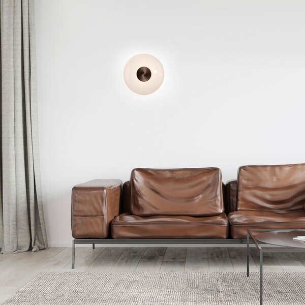 Paul Neuhaus modern fali lámpa pure vitrum fehér barna pln6082-34