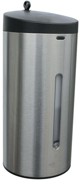 Sapho Sapho, érintésmentes folyékony szappanadagoló 650 ml, rozsdamentes acél, SE071