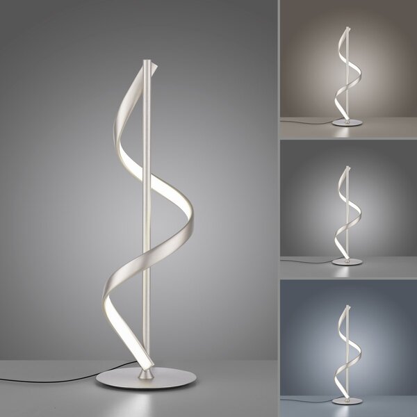 Paul Neuhaus modern asztali lámpa q-swing ezüst pln4385-55
