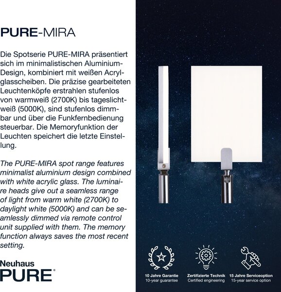 Paul Neuhaus modern állólámpa pure-mira antracit pln356-18