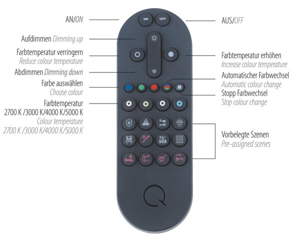 Paul Neuhaus modern állólámpa q-rotate alumínium pln324-95
