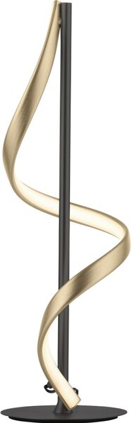 Paul Neuhaus modern asztali lámpa q-swing antracit arany pln4385-13