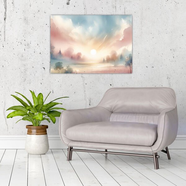Kép - Elegáns tájkép (70x50 cm)