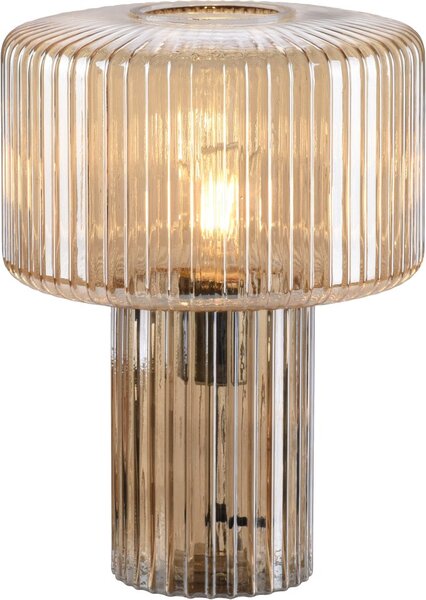 Paul Neuhaus modern asztali lámpa fungus borostyán pln4092-27