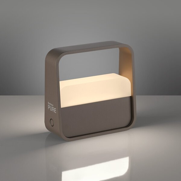 Paul Neuhaus modern asztali lámpa pure go barna pln4055-97