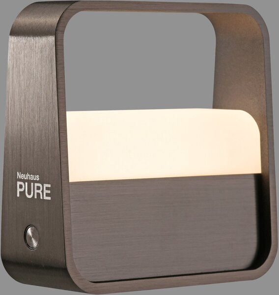 Paul Neuhaus modern asztali lámpa pure go sötétbarna pln4055-34