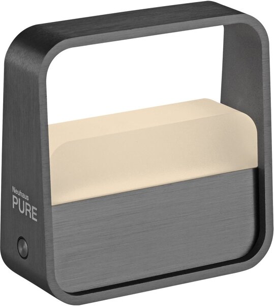 Paul Neuhaus modern asztali lámpa pure go szürke pln4055-15