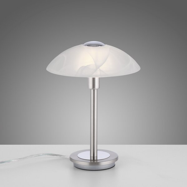Paul Neuhaus glamour modern asztali lámpa enova ezüst pln4026-55