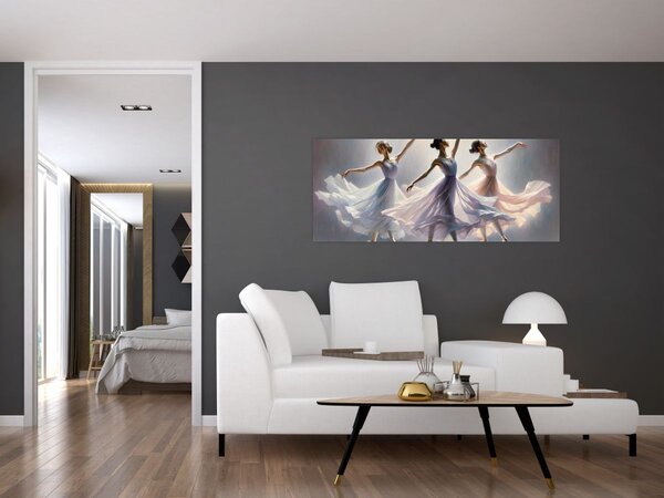 Kép - Három balerina (120x50 cm)