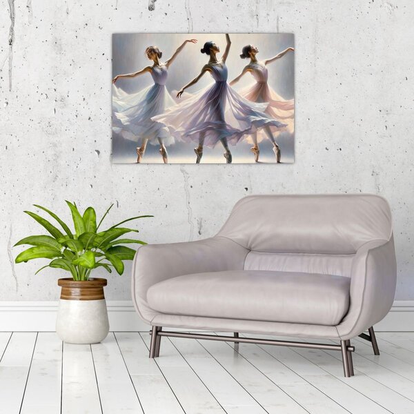 Kép - Három balerina (70x50 cm)