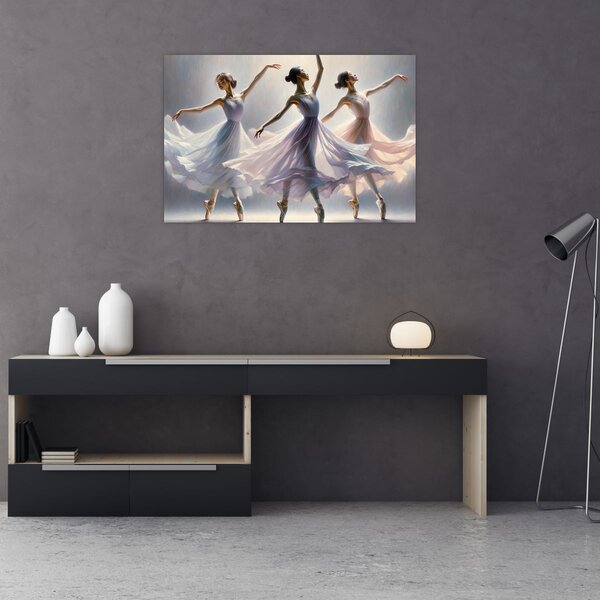 Kép - Három balerina (90x60 cm)