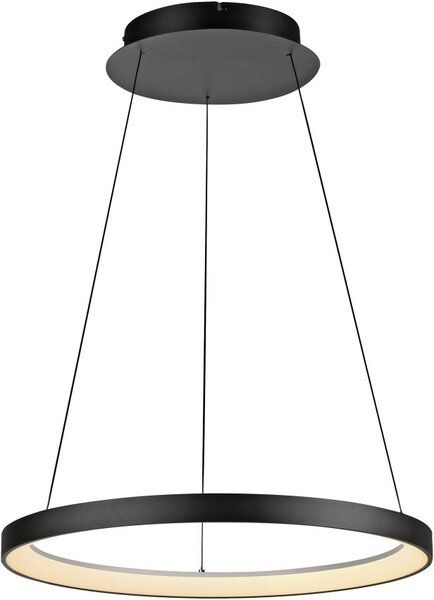Paul Neuhaus modern függeszték hoop fekete pln2851-18