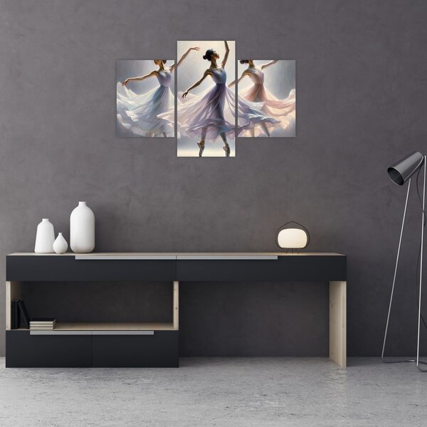 Kép - Három balerina (90x60 cm)