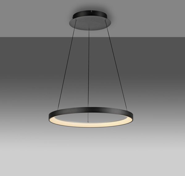Paul Neuhaus modern függeszték hoop fekete pln2851-18