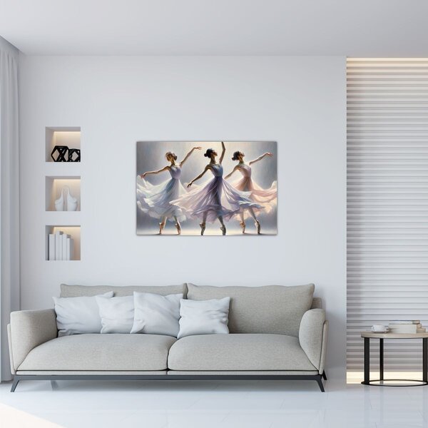 Kép - Három balerina (90x60 cm)