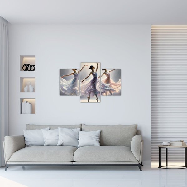Kép - Három balerina (90x60 cm)