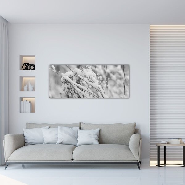 Kép - Havas ágak (120x50 cm)